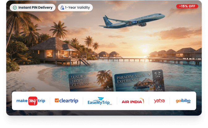 Instant Travel Gift Cards
